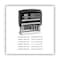 2000 Plus Micro Message Stamp, Self Ink, Size 1 011090 - alternate 10